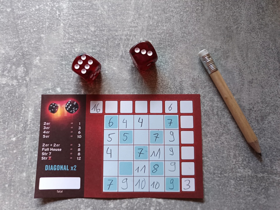 Knister Runde im vollen Gange